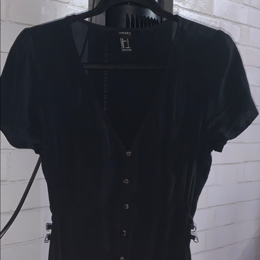 Midi , short sleeve dress.